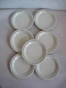 S/7 Carrabba's Italian Grill 5 1/2" Restaurant Geschirrteller Niagara China USA - Bild 1 von 4