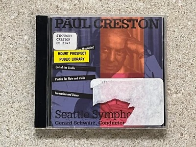 Paul Creston: Symphony No.3 Partita Out of the Cradle CD Used Foto 1 de 2