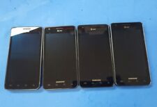 Lot Of 4 As Is Samsung Galaxy S IISGH-I777 - 16GB - Black (AT&T) 