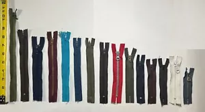 15 cerniere colori e dimensioni assortite - Foto 1 di 1