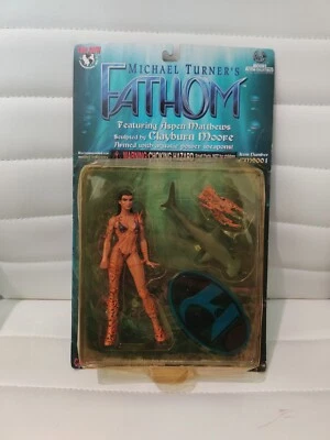 Figura de acción 1999 Moore Action Collectibles Michael Turner Fathom - Sellada Foto 1 de 3