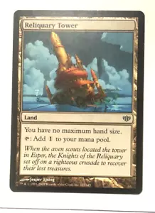 Reliquary Tower 143/145 Conflux MTG Magic the Gathering NEAR MINT NM - Picture 1 of 1