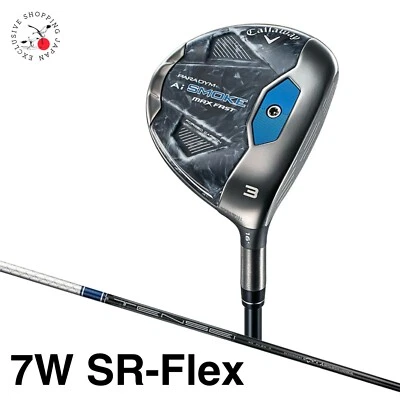 Callaway PARADYM Ai SMOKE MAX FAST Fairway Wood 7W SR-Flex Tensei40 Carbon Shaft - Image 1 of 4