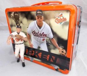 HOF Cal Ripken Jr Orioles Dugout Club Metal Lunchbox/Ornament ALL CENTURY TEAM - Picture 1 of 7