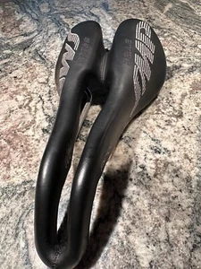 Selle SMP PRO Black Bicycle Saddle w/ Titanium Steel Rails | Made in Italy - Picture 1 of 6