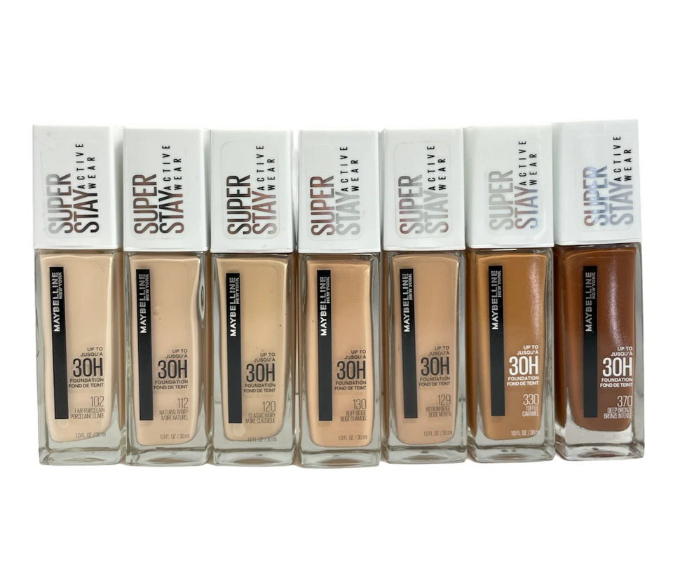 Maybelline Super Stay Up To 30H Foundation (1.0oz./30ml) New; You Pick! - Image 1 of 1