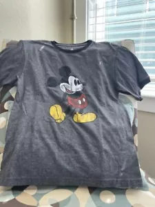 Disney Parks Mickey Mouse Classic Ringer T-Shirt Unisex Med FREE shipping! - Picture 1 of 2