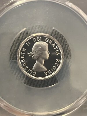 1962 Canada Silver 10 Cents PCGS PL68CAM Top Pop 6/0 None Better. Free Shipping  - Image 1 of 4