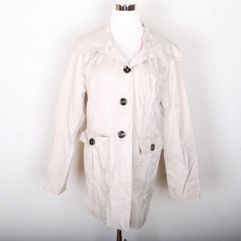 Gabardina verde con envidia para mujer XL tostada Foto 1 de 4