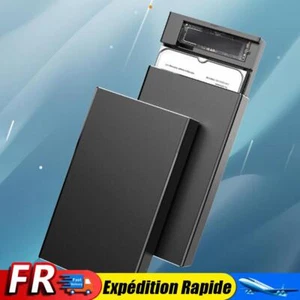Dual Bay Hard Drive Enclosure M.2 Nvme SSD Case 2.5/3.5inch SATA HDD Enclosure - Photo 1/15