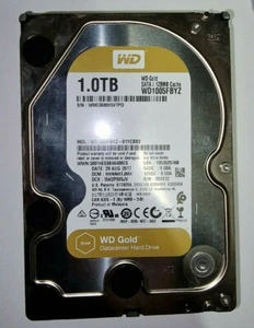 1TB Western Digital WD Gold SATA DATACENTER Hard Drive WD1005FBYZ - Picture 1 of 1