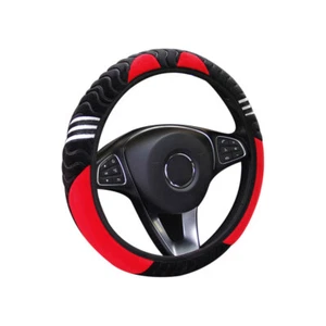 15" Elastic Car Steering Wheel Covers Plush Monster Anti-slip Wheel Cover - Picture 1 of 7