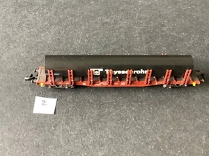 Märklin Mini-Club 82599 Z Doppelrungenwagen Mannesmann 3 123-4 DB (CQ257-27S4)-2 - Bild 1 von 7