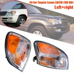 For Lexus LX470 1998-2007 Side Marker Lamp Corner Lights Parking Turn Signal USA - Picture 1 of 8