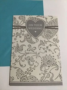 On Your Wedding Day Congratulations Special Day 5”x7” Hallmark Greeting Card - Picture 1 of 4