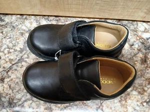 Scarpe Geox William Oxford nere da ragazzo taglia US 9 - Foto 1 di 10