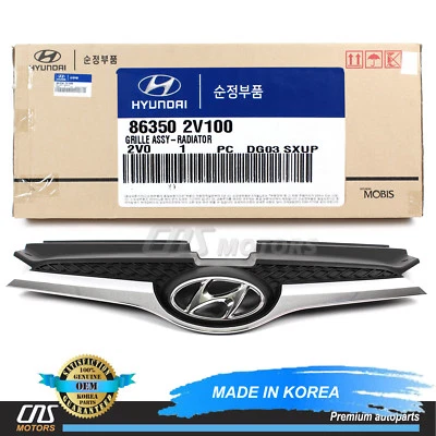 GENUINE Grille Radiator Front for 2012-2017 Hyundai Veloster Base OEM 863502V100 - Imagem 1 de 4