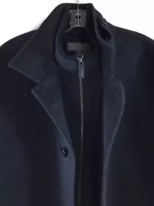 Daniel Cremieux Signature Collection Coat Mens XL Charcoal Wool Italian Fabric - Picture 1 of 9