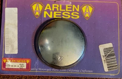 RARE ARLENNESS HARLEY VICTORY GAS CAP LID SMOOTH V-1024 SEALED! Foto 1 de 2