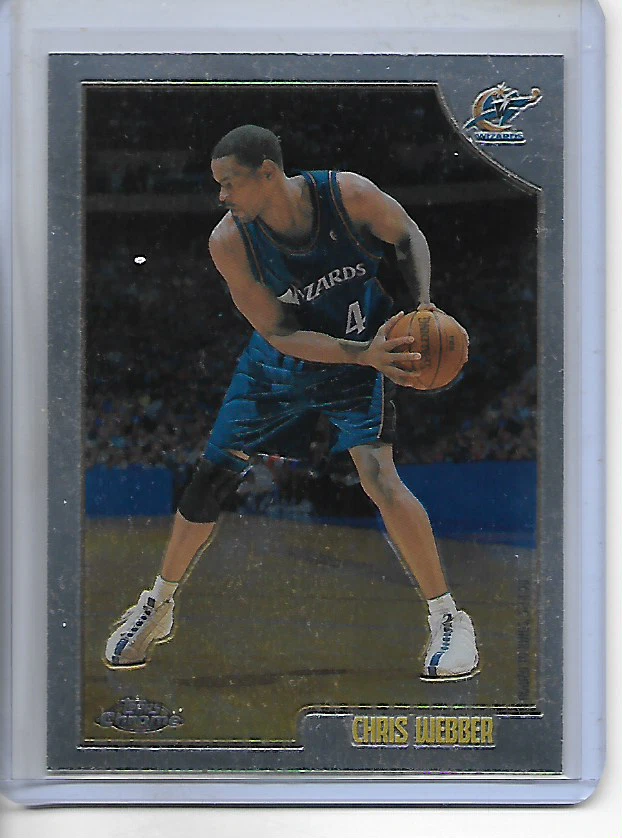 1998-99 Topps Chrome Chris Webber Card - Image 1 of 1