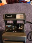 Polaroid One Step Close Up 600 Plus Camera W/ Strap Vintage Black Nice