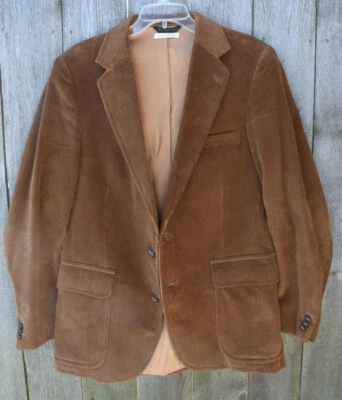 Abrigo Blazer Chaqueta De Colección John Alexander Para Hombres Pana Marrón Deportivo 42 Checoslovoki Foto 1 de 4