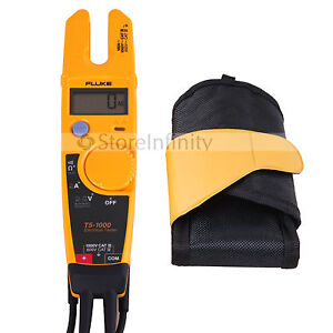 Fluke T5-1000 Voltage Continuity Current Electrical Tester 1000V with Holster