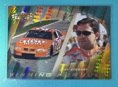 Tony Stewart 2000 Upper Deck Winning Formula #WF5 vintage nascar - Image 1 of 3