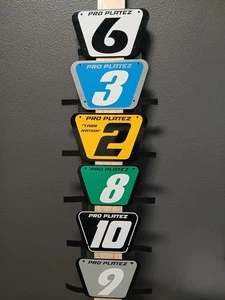 PRO PLATEZ BMX Racing Nummernschild ALU - Bild 1 von 6