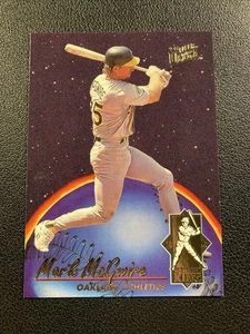1993 Fleer Ultra Homerun King Insert Mark McGwire 2 NM/M Oakland A's Athletics - Bild 1 von 2