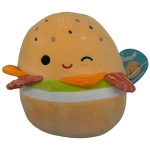 Lindo juguete de peluche con etiquetas Squishmallows Geronimo Burger - Imagen 1 de 4