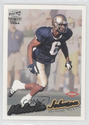 1999 Pacific Paramount Malcolm Johnson #189 Rookie RC - Image 1 of 2
