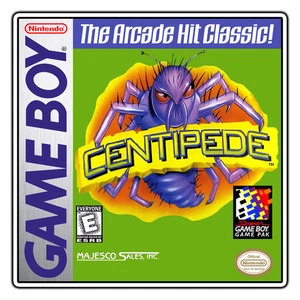 Centipede ALT Game Boy Box Art Sticker Waterproof Vinyl Decal Die-Cut - Picture 1 of 1