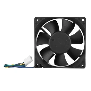 SHLF0812KHE-11 DC12V 0.41A 8CM 4Pin PWM Temperature Control Chassis Cooling NEW - Zdjęcie 1 z 8