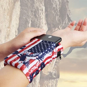 Printing Breathable Mobile Phone Holder Wallet Smart Phone Arm Bag Gym Running - Picture 1 of 11