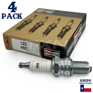 Champion 120 Copper Plus Spark Plug N5C - 4 Pack - Picture 1 of 3