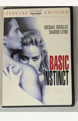 Basic Instinct DVD 1992 Special Edition Sharon Stone Michael Douglas  - Image 1 of 4