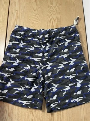 Nuevos Pantalones Cortos para Hombre Open Trails Gris Negro Azul Estampado Camuflado Cómodos Talla 2XL Foto 1 de 4
