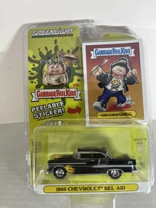 Greenlight Garbage Pail Kids 1/64 MOC NEU 1955 Chevrolet Bel Air Greaser Greg - Bild 1 von 4