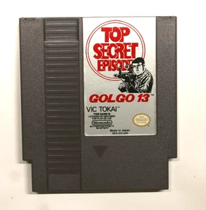 Golgo 13: Top Secret Episode (Nintendo Entertainment System, 1988) NES Tested - Picture 1 of 3