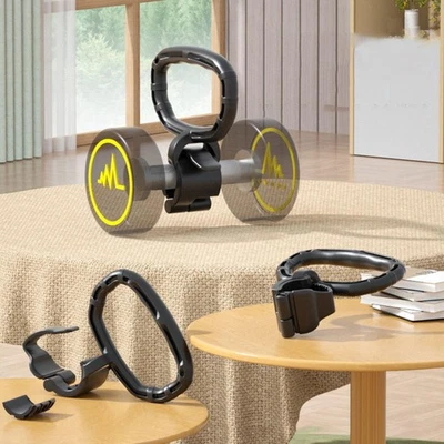 Poignées d'haltères et de kettlebells pour entraînement, équipement de - Photo 1/4