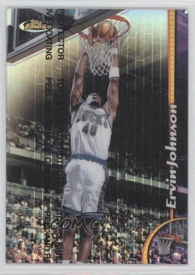 1998-99 Topps Finest Refractor Ervin Johnson #214 - Image 1 of 2