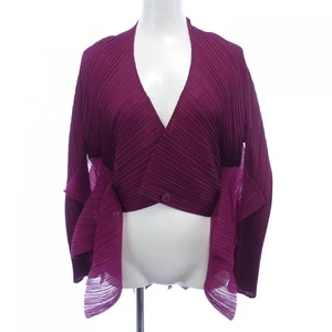 Authentische PLEATS PLEASE PP73-JO692 Strickjacke #270-004-185-6687 - Bild 1 von 6