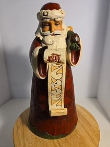 2012 Jim Shore Weihnachtsmann Weihnachten "Be Good For Goodness Sake" 4030240 - Bild 1 von 12