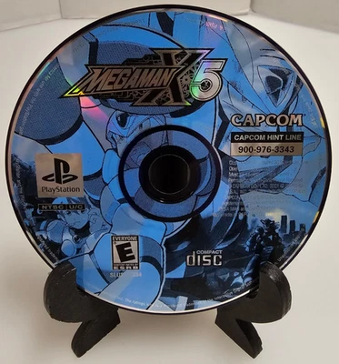 Disco Sony Playstation 1 PS1 Megaman X5 limpio y probado Foto 1 de 2