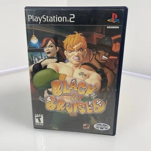 Black & Bruised PlayStation 2 CiB -TESTED- - Picture 1 of 3