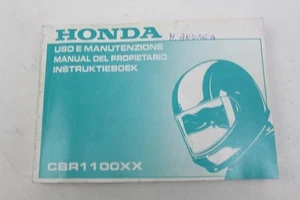 MANUAL DE USO Y MANTENIMIENTO CBX 1100 XX SUPER BLACKBIRD 96-98 MANUAL DEL... - Imagen 1 de 4