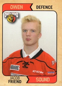 2015/16 Owen Sound Attack - JACOB FRIEND - Picture 1 of 2