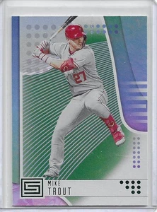 2020 Panini Chronicles Status Green Mike Trout #4 - Picture 1 of 2