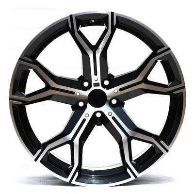 22" STAGGERED M SPORT Y STYLE WHEELS RIMS FITS BMW X5 X6 XDRIVE 35I 50I Foto 1 de 3